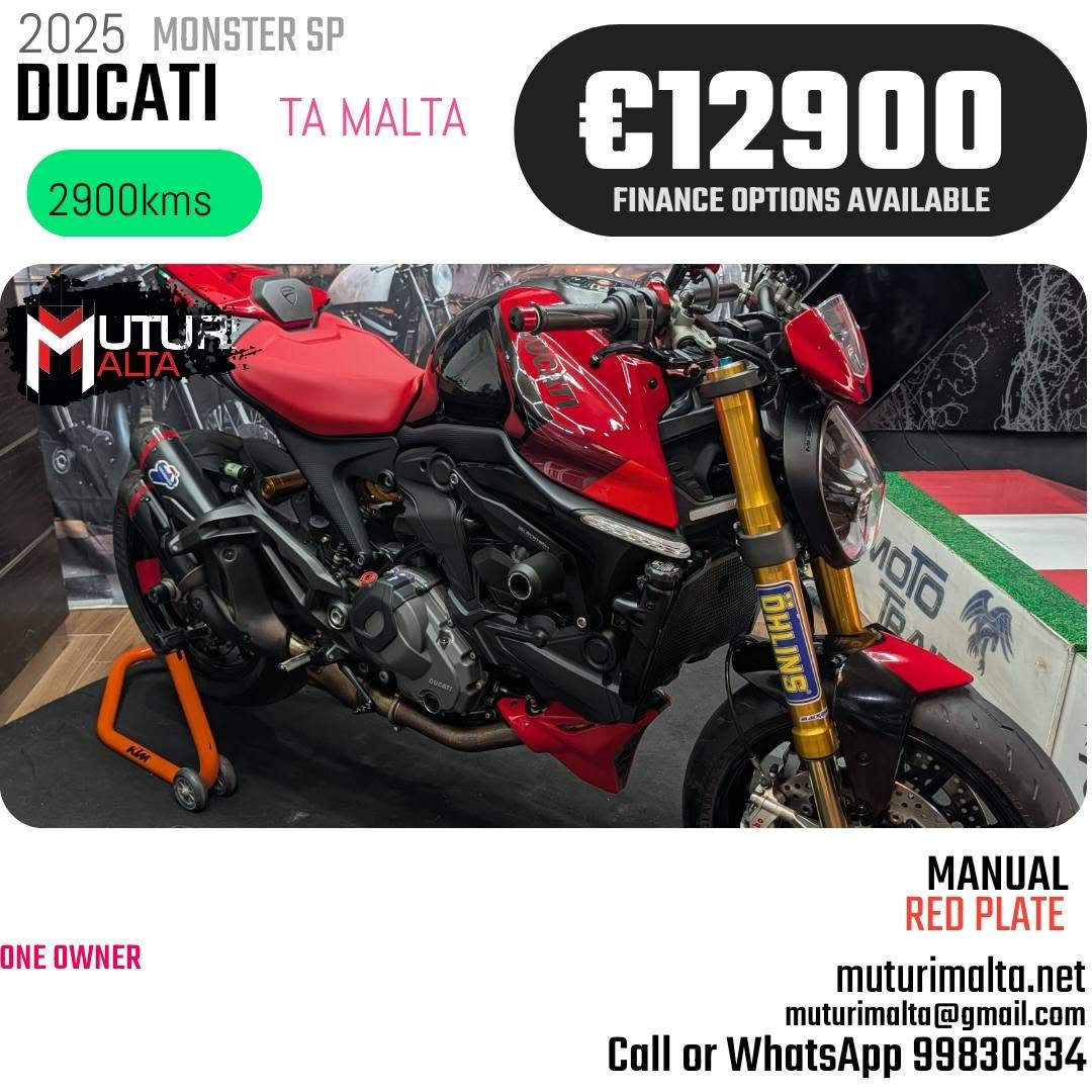2025 DUCATI MONSTER SP
