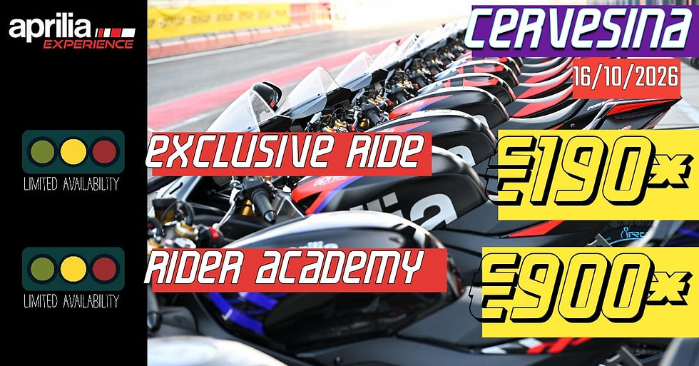 APRILIA Experience Cervesina 16 Oct