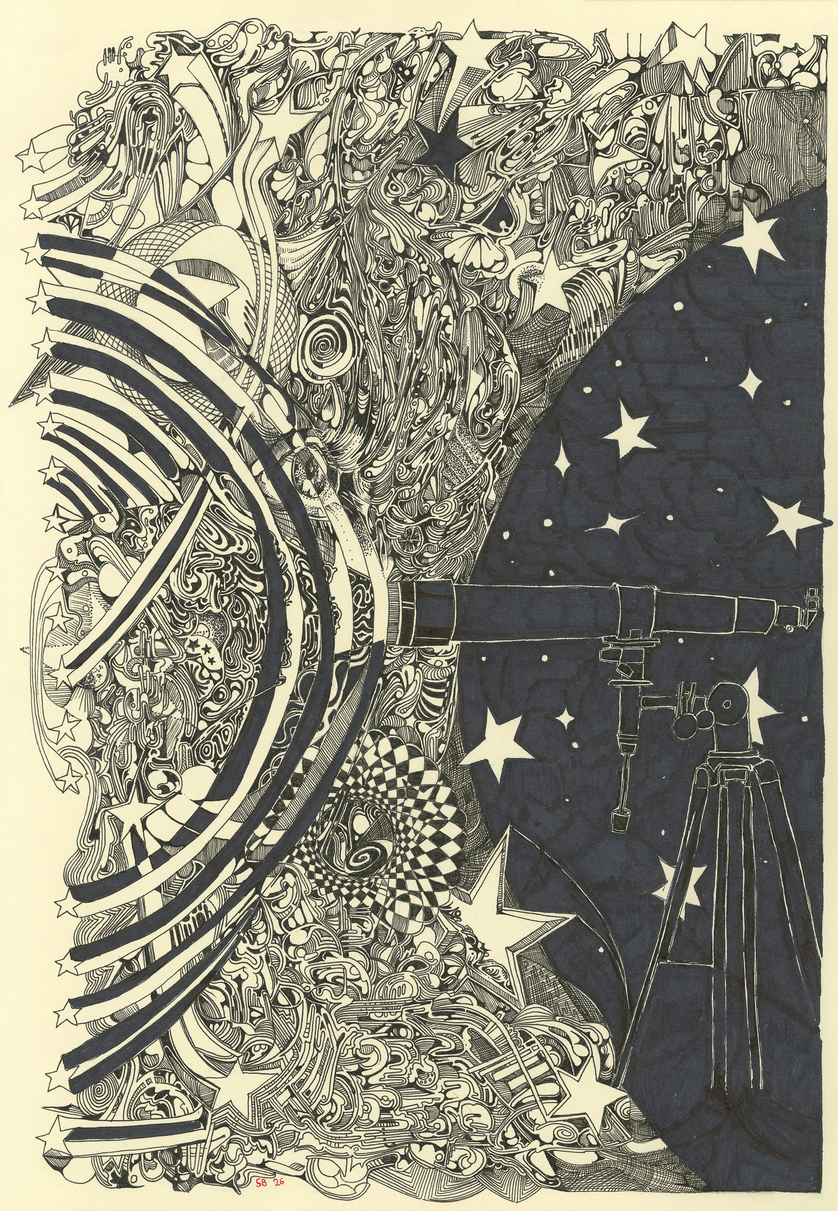 "Out There" Charity Art Print