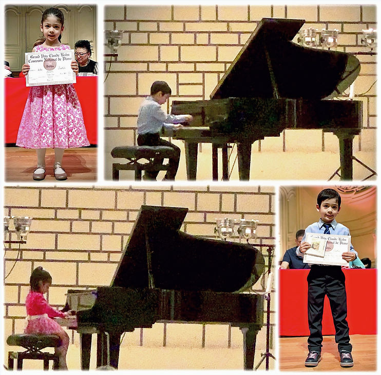 Au Concours International de Piano