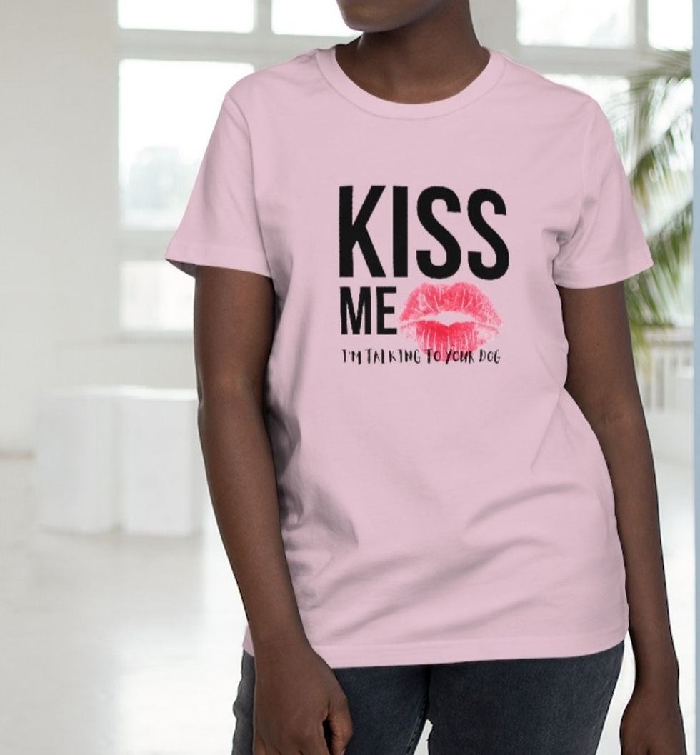 Thumbnail: KISS ME ... I'm talking to your dog.
