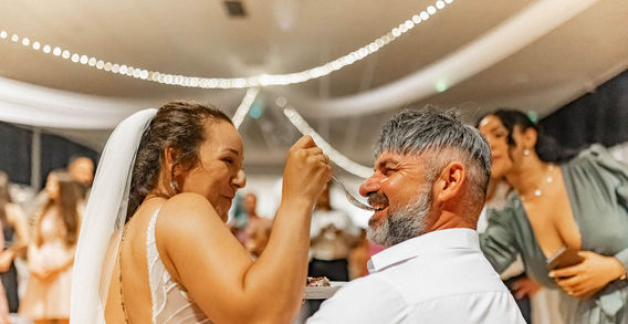 Stimmung bei der Hochzeitsfeier im raum