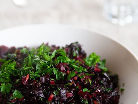 Sautéed Beet Greens