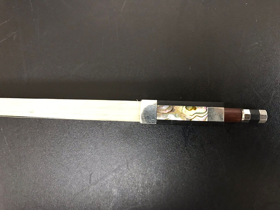 縮圖：綠檀木高檔次小提琴弓 1/10 - 4/4