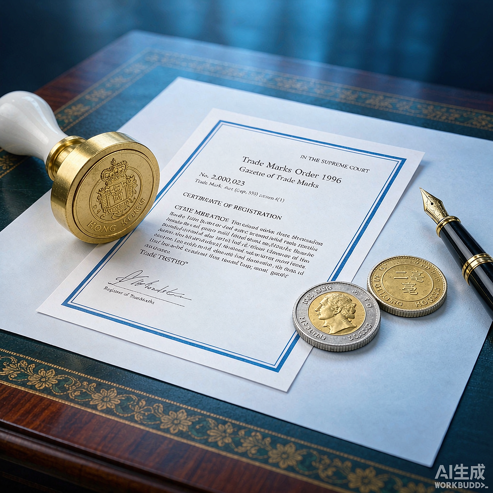 香港商標註冊費用 2026 完整拆解 官方規費、代理費與隱藏成本一文看清