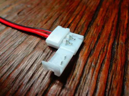 Miniatura: Emenda Rápida P/ Fita Led 1cor Rabicho Plug 10mm