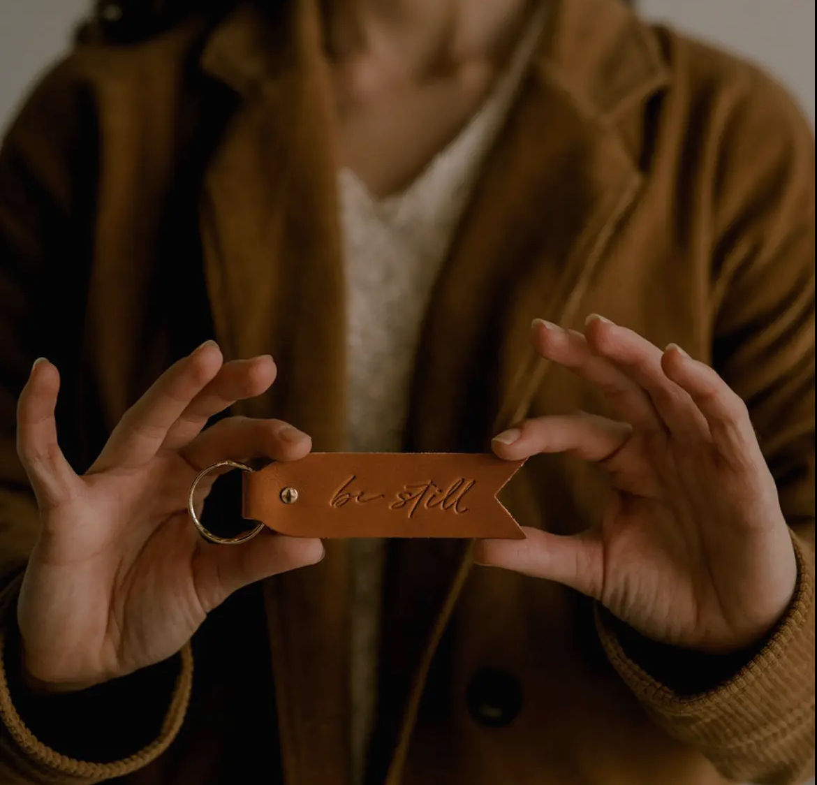 Be Still Key Fob