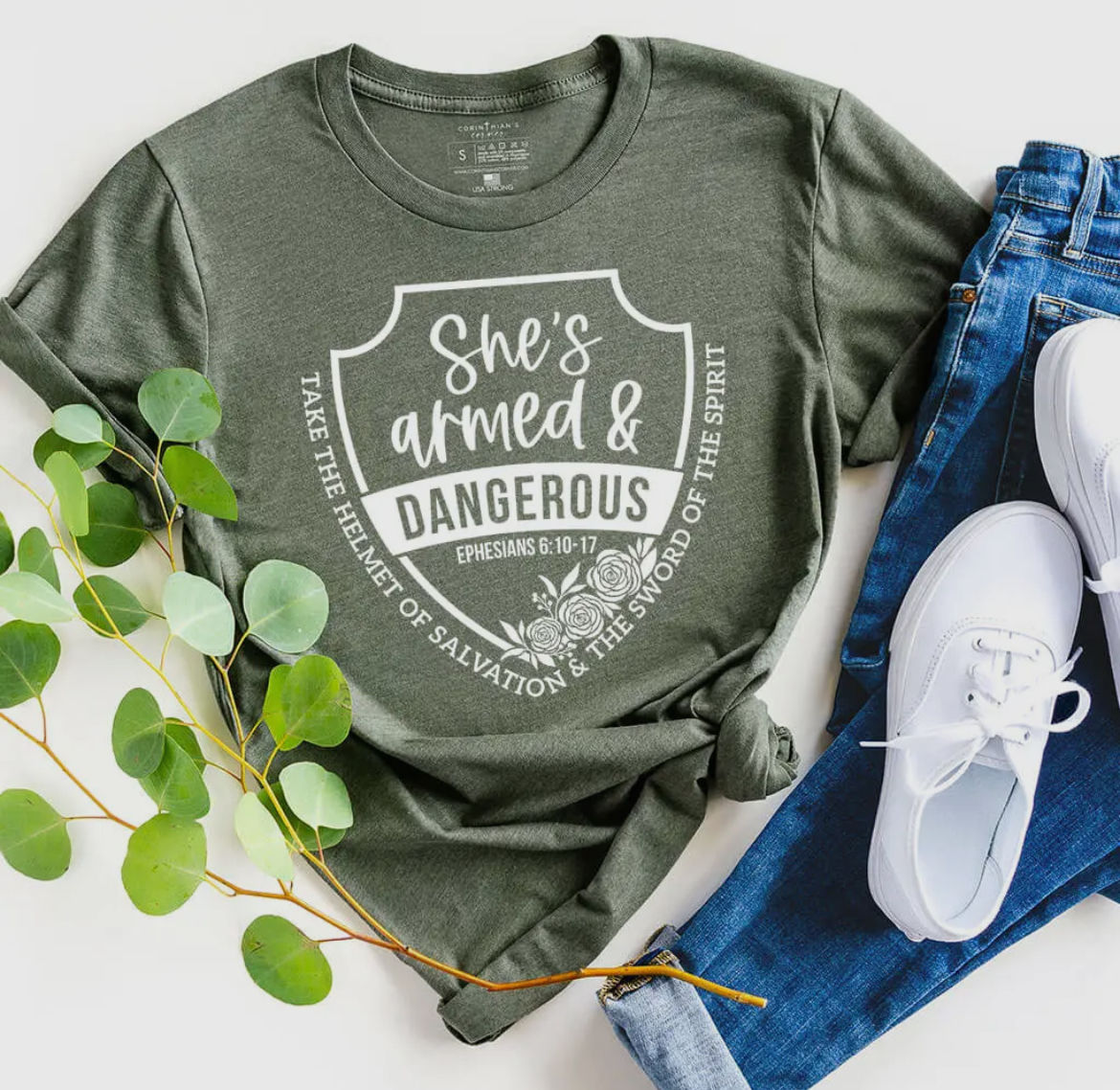 She's Armed & Dangerous - Tee