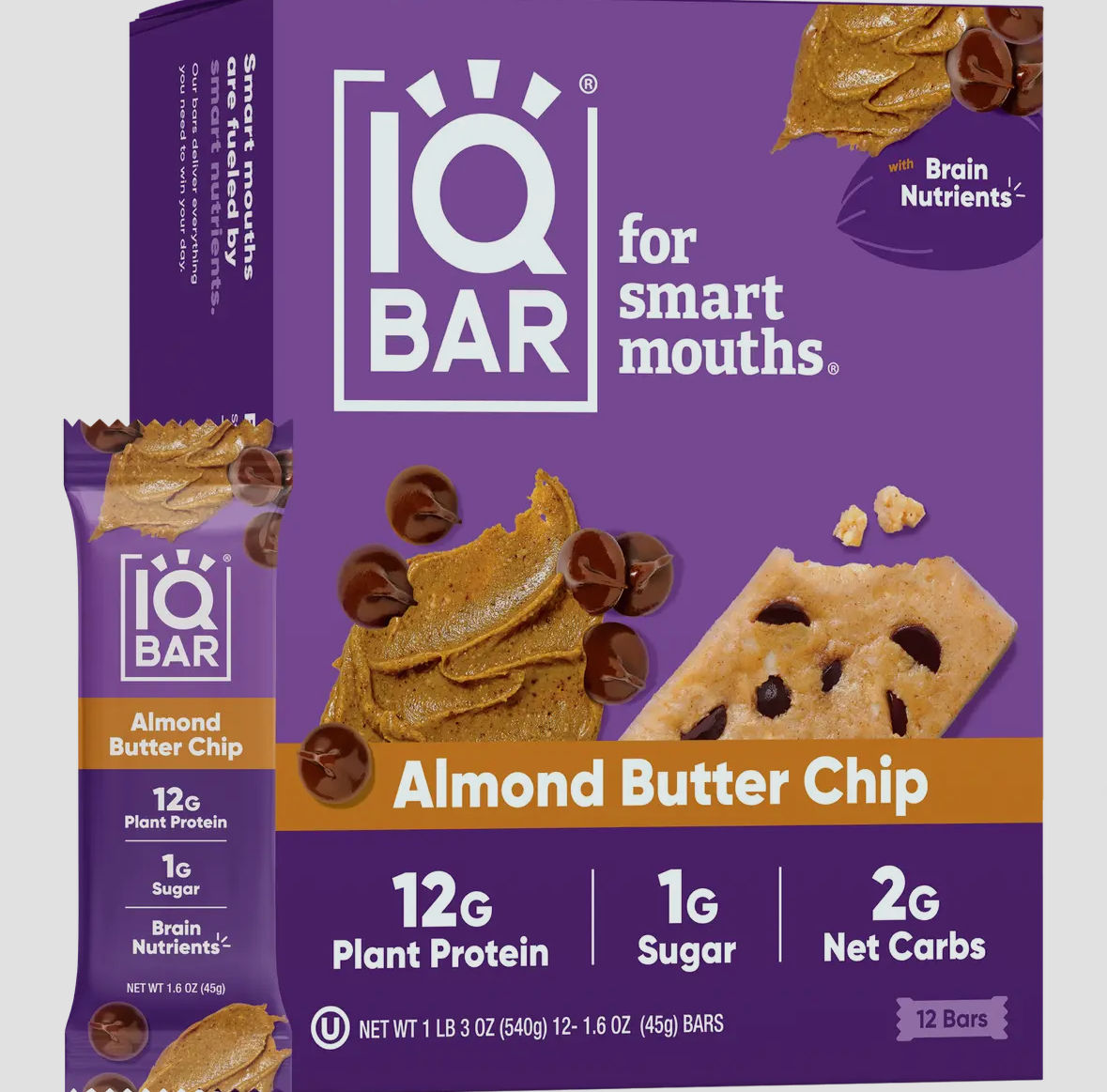 IQ Bar | Brain + Body protein bars 