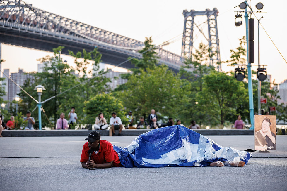 Nile Harris in Untitled (Theresa Buchheister). Photo by Maria Baranova.