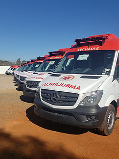 ambulância da SAMU