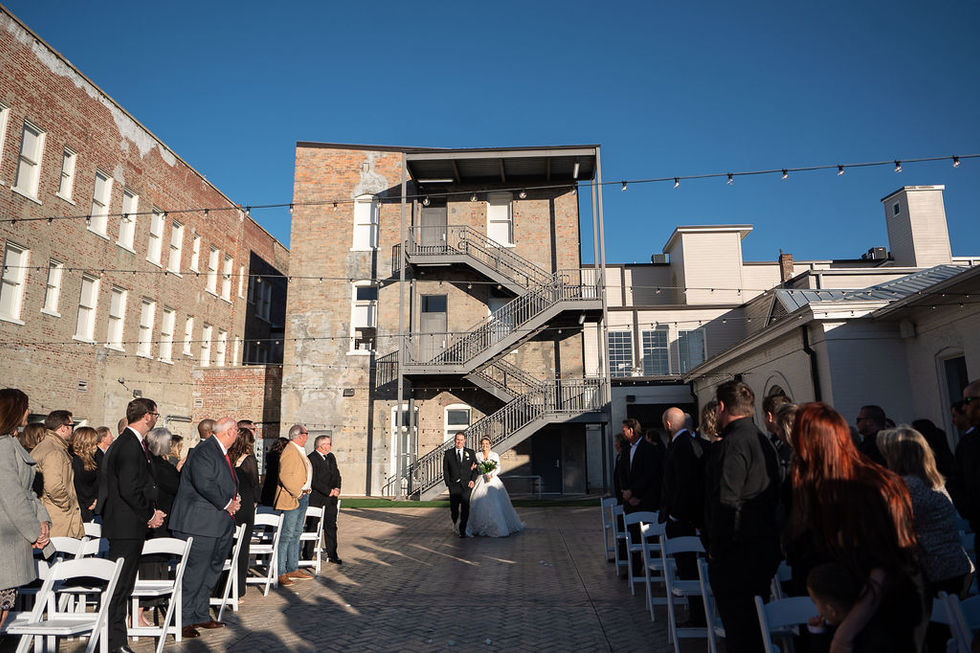 Winter wedding at The Blanche in Lake City Florida by Gainesville wedding photographer CWP Photography