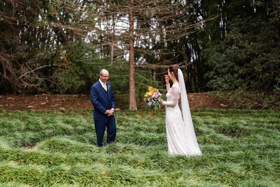 Bright, winter wedding at Kanapaha Botanical Gardens in Gainesville, Florida by Gainesville wedding photographer CWP Photography