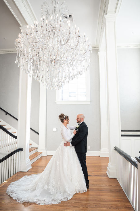 Winter wedding at The Blanche in Lake City Florida by Gainesville wedding photographer CWP Photography