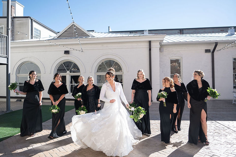 Winter wedding at The Blanche in Lake City Florida by Gainesville wedding photographer CWP Photography