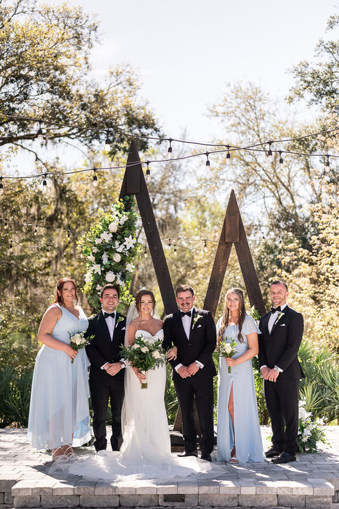 Spring wedding at Black Prong in Bronson, Florida by Gainesville Wedding Photographer CWP Photography