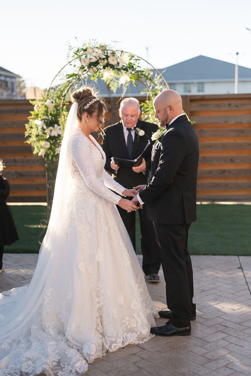 Winter wedding at The Blanche in Lake City Florida by Gainesville wedding photographer CWP Photography