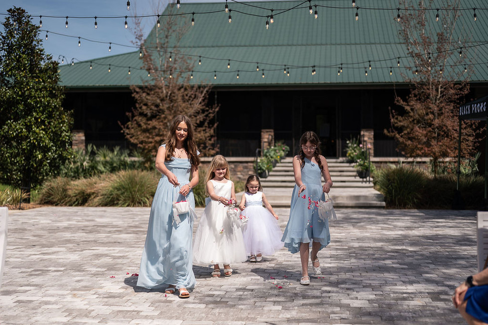 Spring wedding at Black Prong in Bronson, Florida by Gainesville Wedding Photographer CWP Photography