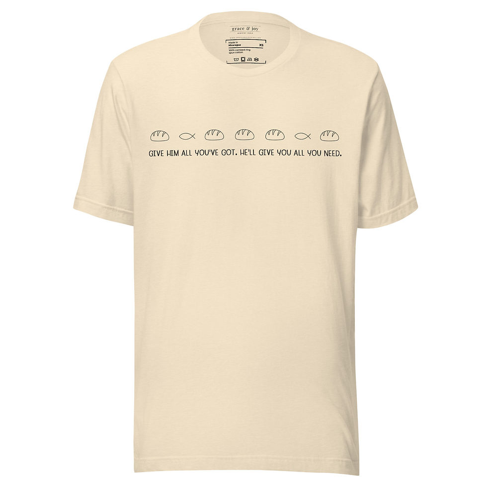 Thumbnail: Loaves and Fish - Bella + Canvas - Unisex t-shirt