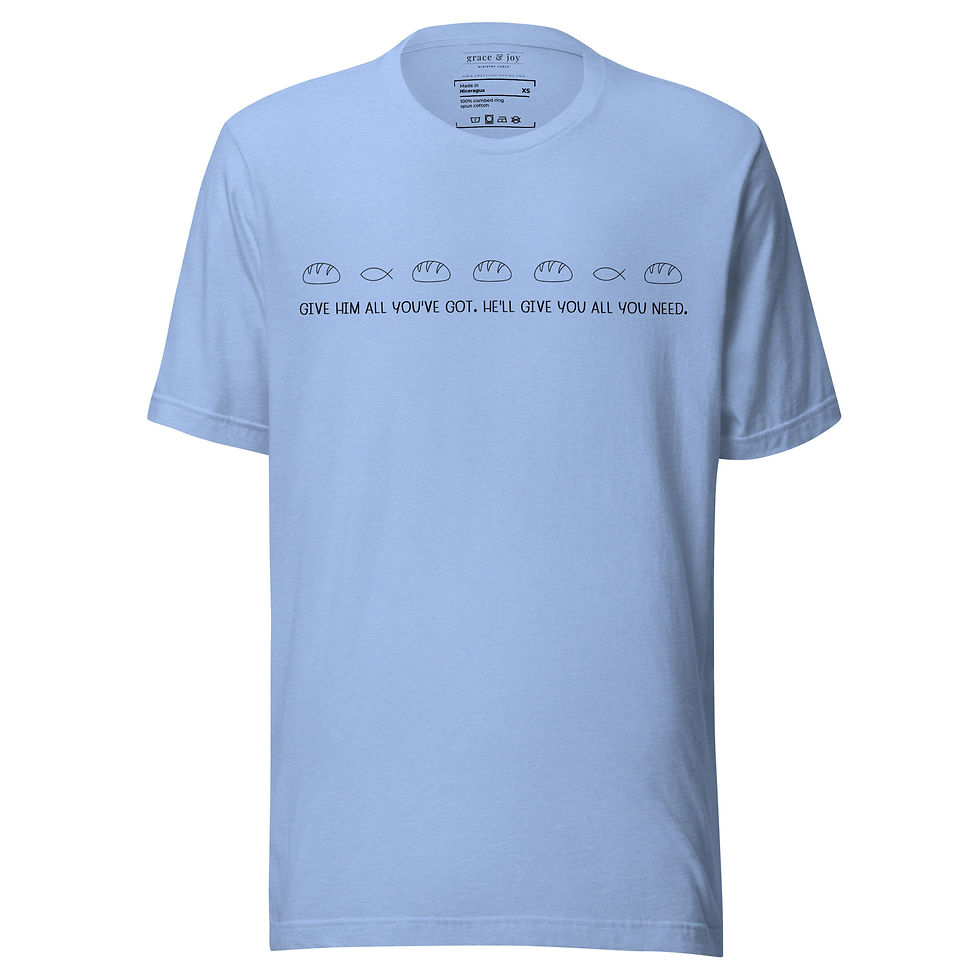 Thumbnail: Loaves and Fish - Bella + Canvas - Unisex t-shirt