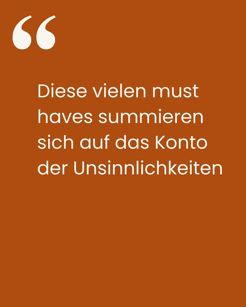 Perfektionismus adé