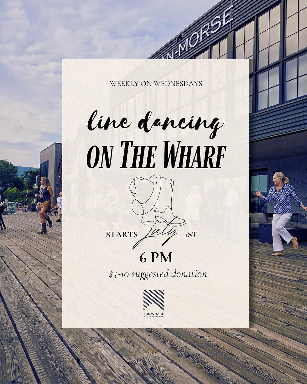 Line Dancing on The Wharf
