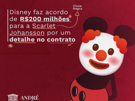 Disney faz acordo de R$ 200 milhões para a Scarlet Johansson por um detalhe no contrato