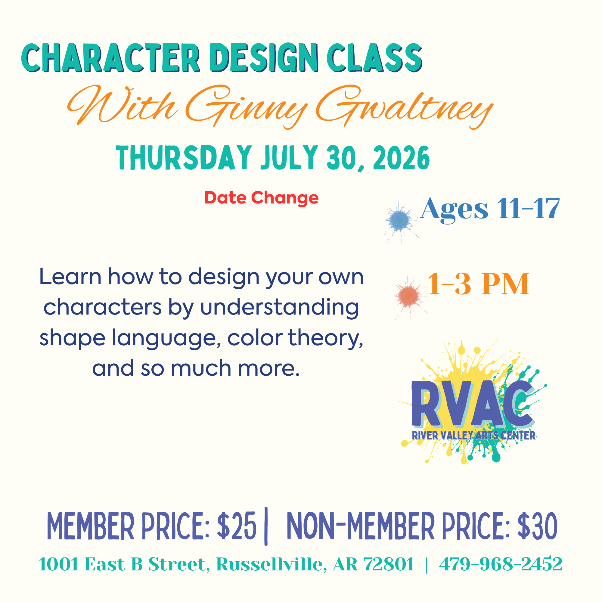 Character Design Class