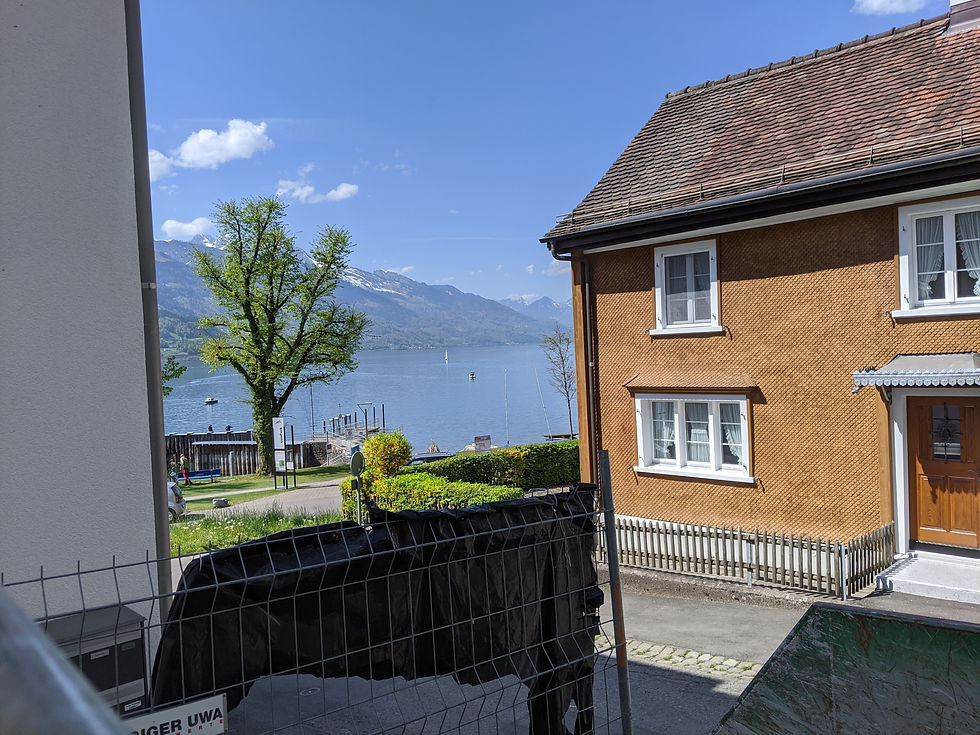 Aussicht Sitzplatz