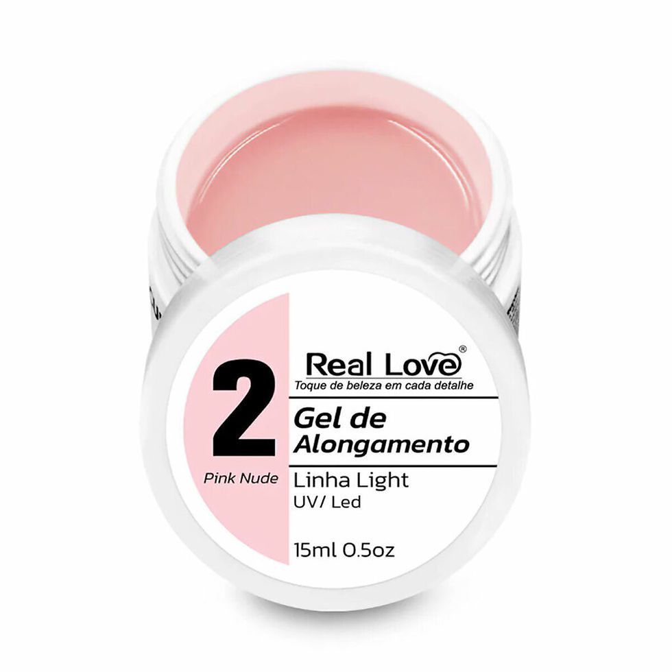 Gel de Alongamento para Unhas Linhas Light 30ml- Pink Nude 2