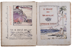 Francis Pelichek_diário do artista_1920_Arquivo Histórico do Instituto de Artes_Foto_Ander