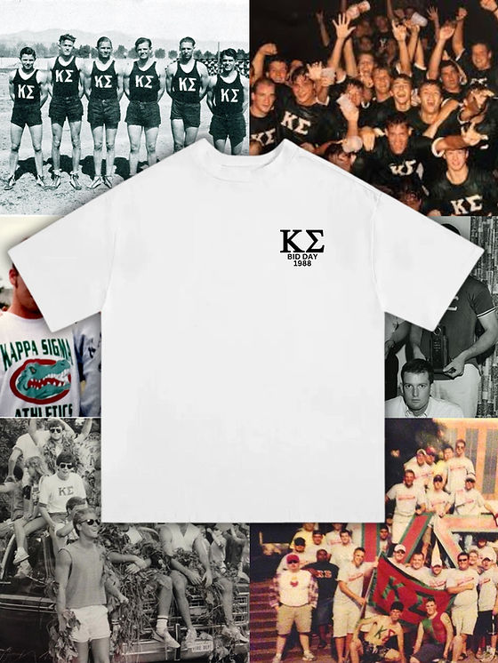 Kappa Sigma - Vintage Frat - Bid Day 1988 | Vintage Frat