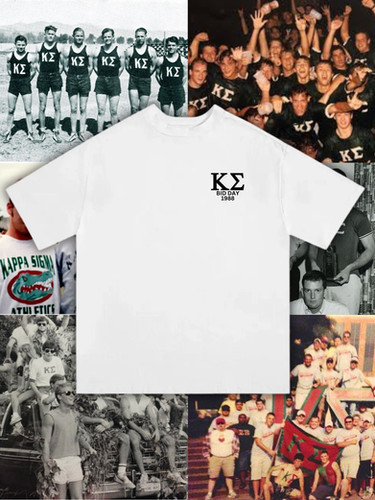 Kappa Sigma Vintage Frat Bid Day 1988 Vintage Frat
