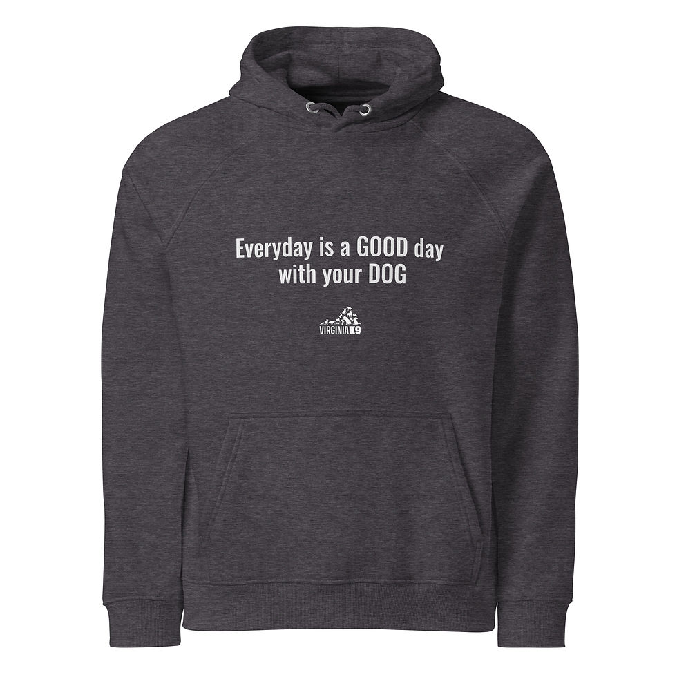 Thumbnail: Everyday is a Good Day Dog eco raglan hoodie