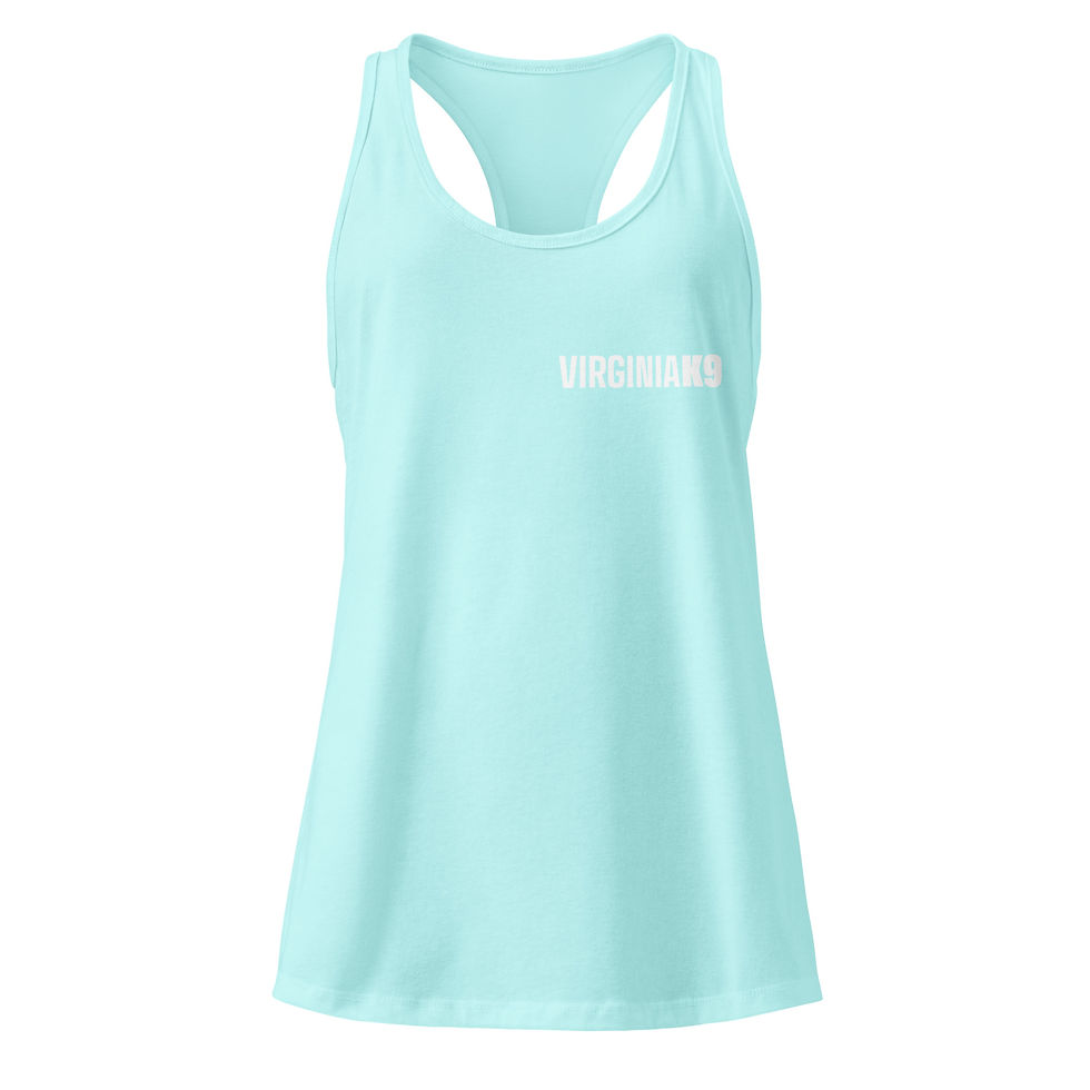 Thumbnail: Women’s Virginia K9 fitted racerback tank top