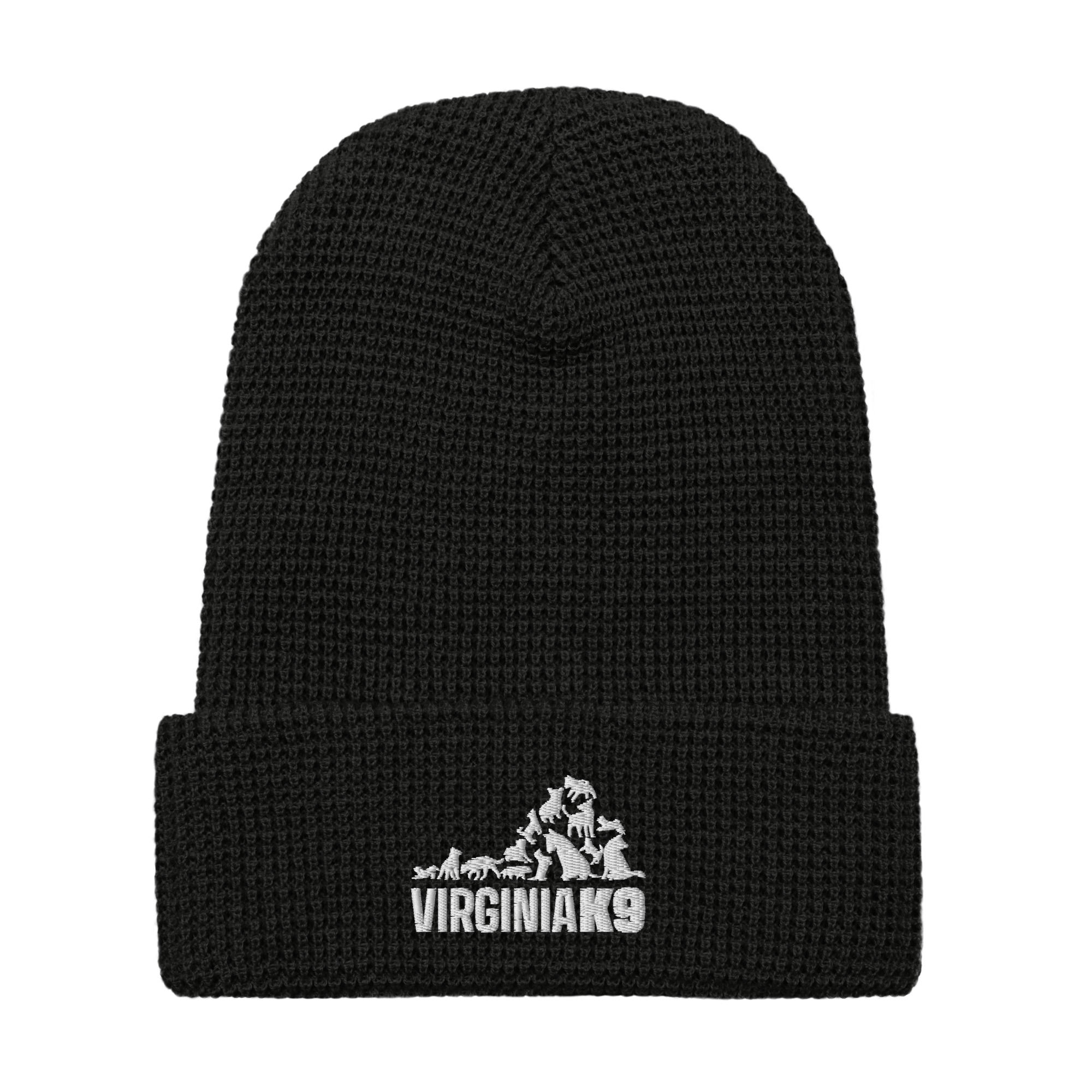 Virginia K9 Waffle beanie