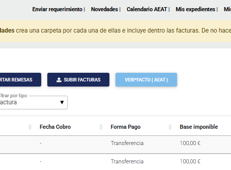 Veri*factu o factura electrónica: nuestro software itramite ya está adaptado