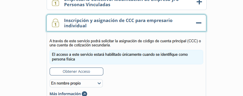 Solicitar el código de cuenta de cotización para contratar a tu primer empleado 