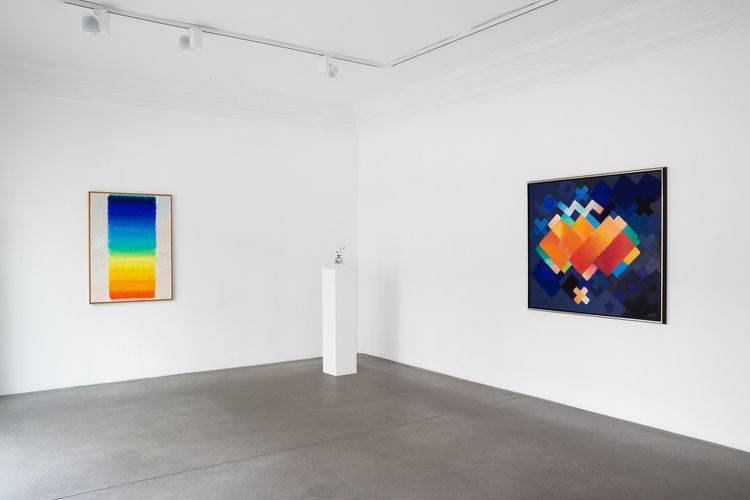 Heinz Mack, Puzzle, 2000, Acryl auf Leinwand, 110 x 122 cm, gerahmt 117 x 132 cm, Unikat
Preis auf Anfrage