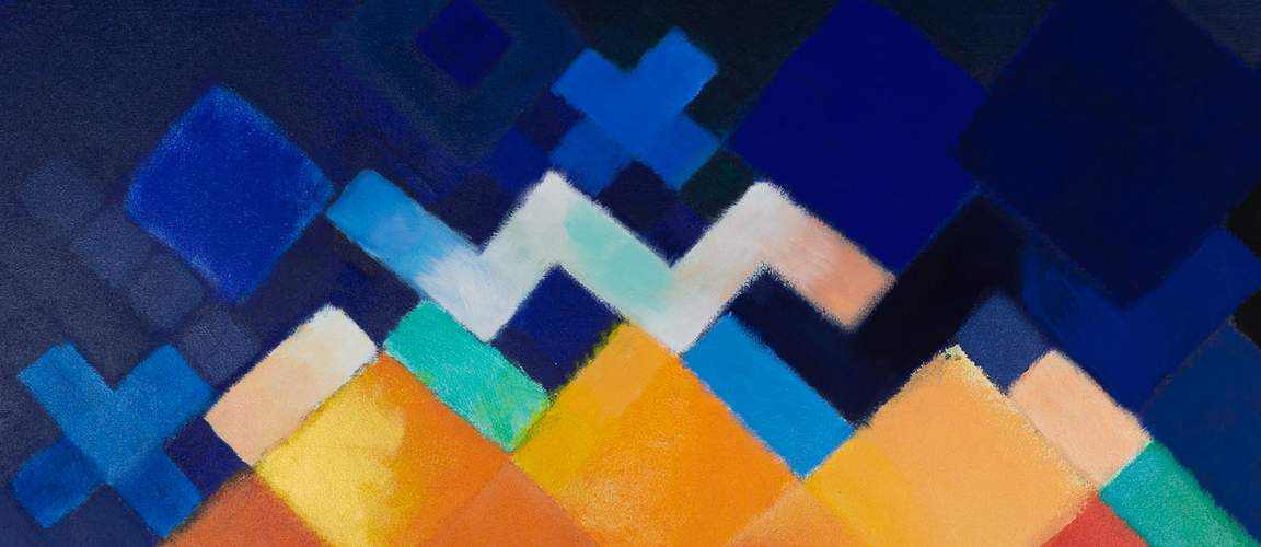 Heinz Mack, Puzzle, 2000, Acryl auf Leinwand, 110 x 122 cm, gerahmt 117 x 132 cm, Unikat
Preis auf Anfrage