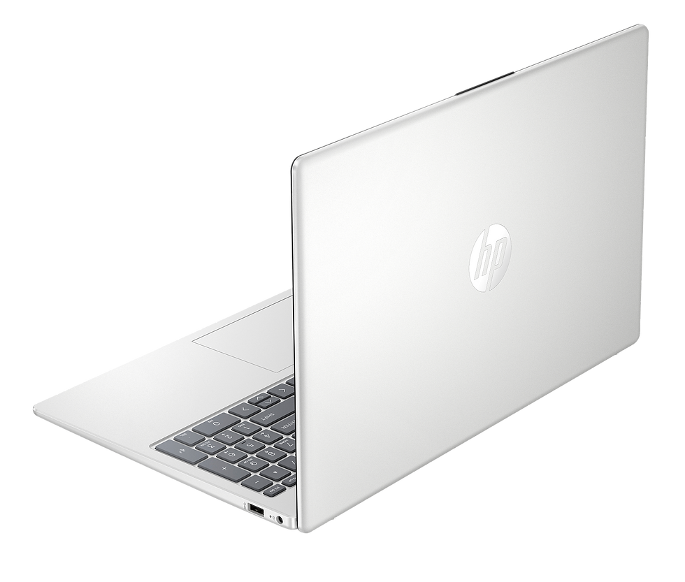 Thumbnail: Slim HP 15‑FC0445AU with FHD IPS screen, USB‑C port, HDMI, and lightweight design (~1.59 kg).