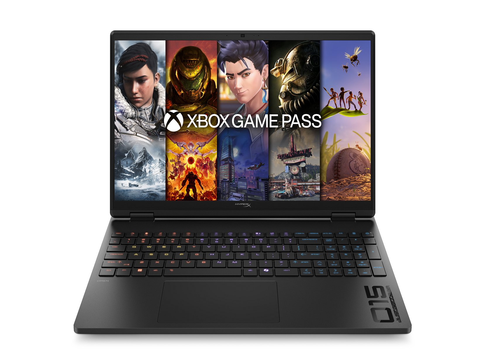 HP HyperX OMEN 15 GB0040AX gaming laptop with Ryzen 5 240 and RTX 5050 GPU