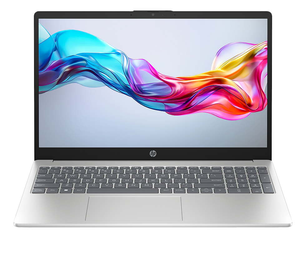 Sleek HP 15.6-inch laptop featuring AMD Ryzen 7-5825U and Radeon Graphics.