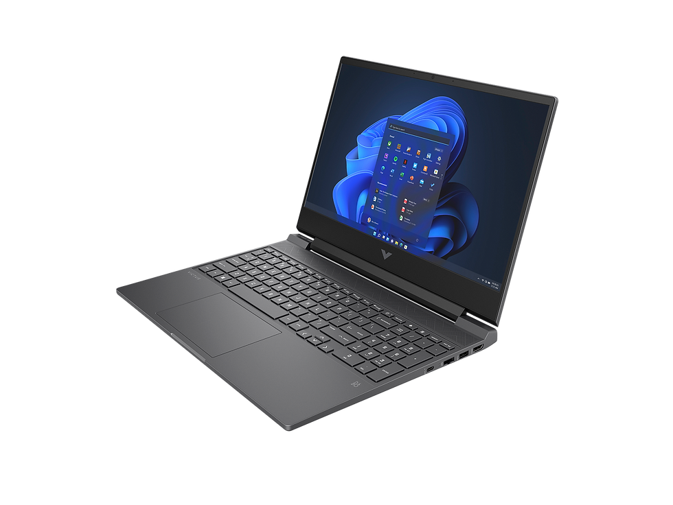 HP Victus laptop featuring 16GB RAM and 512GB SSD for gaming performance