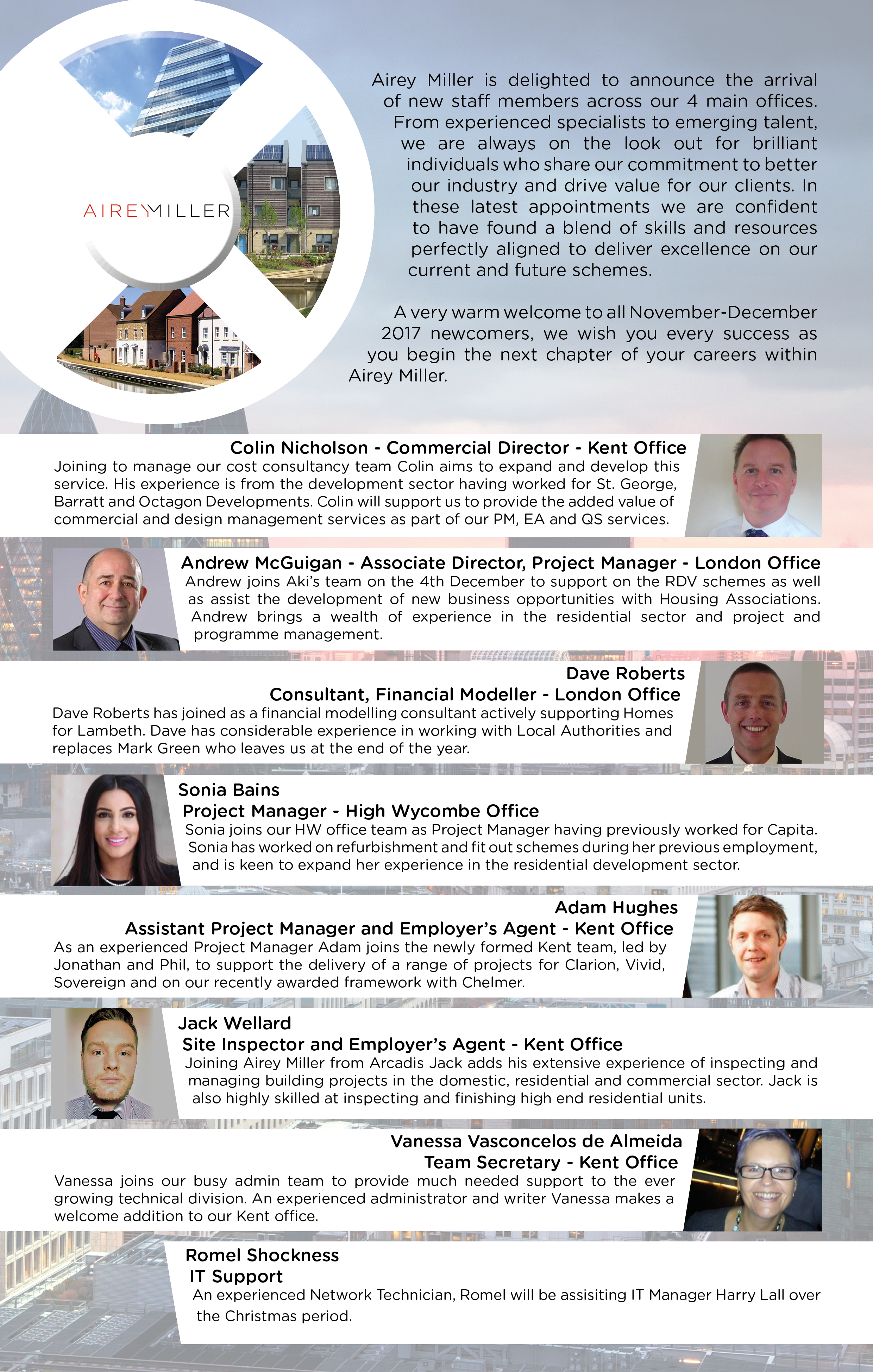 welcome new starters airey miller home office welcome flyer to clients