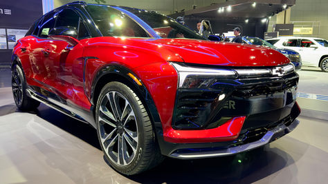 Should it be the Nomad? 2024 Chevy Blazer EV SS at the Los Angeles Auto Show