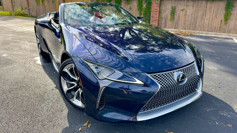 Making an Impression: Testing the 2022 Lexus LC 500 Convertible
