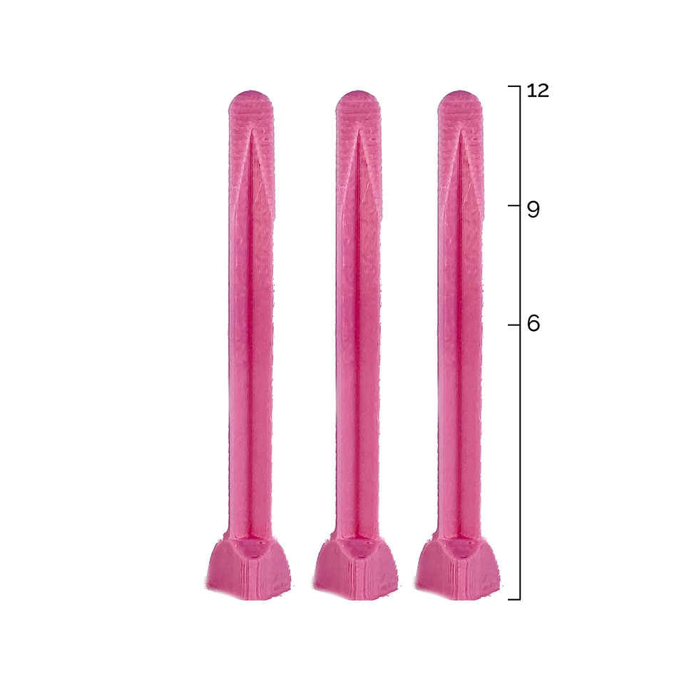 Thumbnail: Clearance - Long (12 cm) Tinker Moss Pole Legs ×3