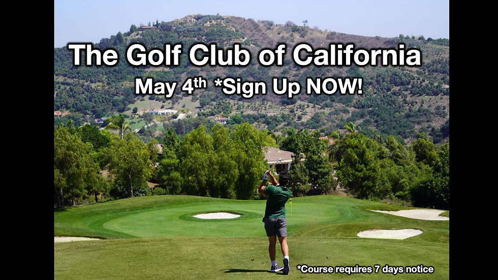 The Golf Club of California: May the 4th 2026 SDCSGA Tournament
