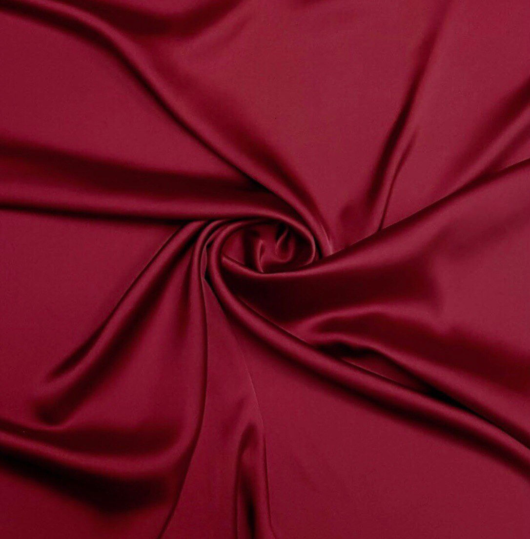 ARMANI SATĪNS - tumšs vīna sarkans